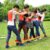 Sonyabecca Cooperative Band Walker 5-Legged Race Band Set Game Teamwork Training for Children Adult