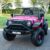 12V 7AH 4WD Kids Ride-On Truck, Electric Off-Road Car with Remote & Pedal Control, LED Lights, Music, USB, Safety Belt, 4-Wheel Suspension, Adjustable Speeds, Outdoor Gift for Boys Girls, Magenta