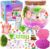 Gifmore Unicorn Light Up Terrarium Kit for Girls Ages 4-12, DIY Unicorn Crafts Toy Set, Birthday Presents for Kids Girls