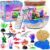 Gifmore Ocean Light Up Terrarium Kit for Kids, DIY Shark Sea Animal Crafts Toys, Birthday Presents for Boys Girls Ages 4-12