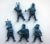 Romans 54 mm 1/32 – 5 History Figures Tehnolog Russian Toy Soldiers