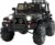 Best Choice Products Jumbo 12V Kids Electric Vehicle Toy Ride On Car with Parent Remote Control for Toddlers, Seat Harness, 65 lb Weight Capacity, Spring Suspension, 3.7 MPH Max Speed – Black