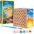 National Geographic Build a Bee Habitat Craft Kit for Kids – Paint & Build a House for Mason Bees, Outdoor Arts & Crafts, Nature Learning Activity, DIY Pollinator Garden Craft, Solitary Bee Hotel