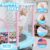 Happin® 55’’ Trampoline for Kids with Safety Enclosure, Indoor & Outdoor Toddler Trampoline, Ultra Safe Design with Multi Activity Accessories, Perfect Toddler Gift for Boys & Girls Ages 1–8
