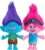 Trolls 13-inch World Tour Poppy & Branch Friendship Plush 2-Pack Stuffed Animals, Kids Toys for Ages 3 Up, Amazon Exclusive by Just Play